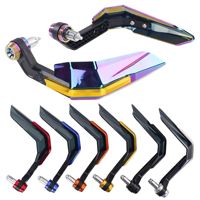 Protector de Manillar Universal para Motocicleta, Protector Contra Viento y Caídas para Scooter Eléctrico, Aleación CNC Modificada