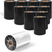 Cinta de Transferencia Térmica de Resina de Cera Premium para Etiquetas de Logística y Envío