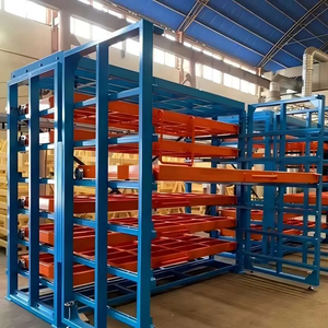 Étagère de stockage en tôle d'acier robuste de type tiroir avec système de récupération automatisé pour entrepôt industriel - Product Image 6
