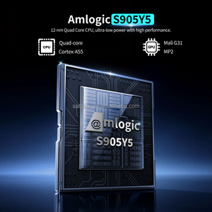 Boîtier TV Android 14.0 X96NEX, Amlogic S905Y5, prend en charge le Wi-Fi 6 2,4 GHz/5 GHz, Ethernet 100M, BT5.X, sortie 4K UHD, H.265 HEVC, X96 <span class=keywords><strong>NEX</strong></span> - Product Image 3