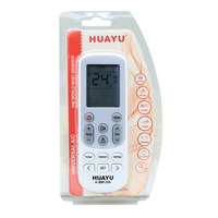 Control Remoto Universal para Aire Acondicionado HUAYU K-SM1356 con Código Fijo, Ajuste de Calor/Frío y Función de Temporizador para Samsung