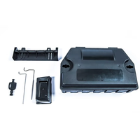 Boîte de Station d'appât de rat réutilisable professionnelle en plastique durable avec verrouillage sécurisé conception de nettoyage facile pour les pièges solides de contrôle des rongeurs