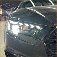 Kit de mise à niveau automatique pour phares à LED matriciels de style RS avec projecteur et feux de jour pour Audi A4 B9 8W 2017 2018 2019
