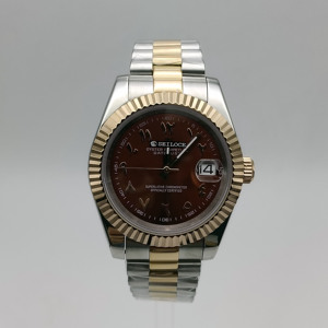 Montre-bracelet unisexe de luxe avec cadran arabe 36/39 mm, acier inoxydable 904L, logo personnalisé, mouvement automatique NH35 de haute qualité - Product Image 4