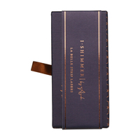 Boîte cosmétique de luxe en papier rigide avec impression personnalisée pour emballage de produits de beauté