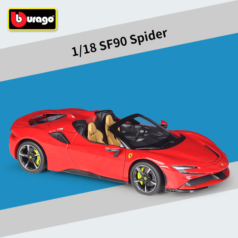 #16016-sf90 araignée rouge