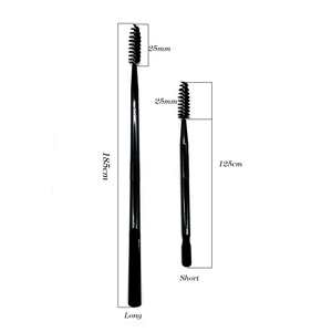 Tùy chỉnh kép đã kết thúc Spatula lông mày <span class=keywords><strong>brow</strong></span> xà phòng tạo kiểu bàn chải Mini <span class=keywords><strong>Brow</strong></span> Wax Lift Applicator <span class=keywords><strong>Brow</strong></span> Gel Freeze Applicator - Product Image 2