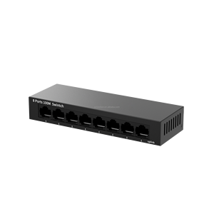 Factory Directly RJ45 Unmanaged Metal Casing 8 Port <b>Ethernet</b> <b>Switch</b> 10/100Mbps Network Access Internet <b>Switch</b> With 8 Ports - Product Image 1