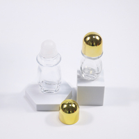 Flacon Roll-on en Verre Mat Personnalisable avec Logo, 30ml 50ml, Design Transparent, Échantillon Gratuit, Idéal pour Parfum – Vente en Gros