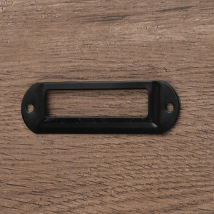Sheet Metal <b>Frame</b> Handle Rectangle 70x21mm Bronze <b>Black</b> Durable Drawer Decoration - Product Image 4
