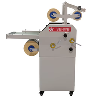 SMFM390A Machine à plastifier manuelle à chauffage d'huile numérique double face 2024 Offre Spéciale pour papiers avec fonction d'enroulement automatique