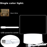 Tableau de notes moderne Tsinye, lumière de nuit LED créative, tableau de messages USB, lumière de fête avec stylo, cadeau pour la décoration
