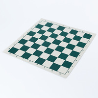 Échiquier international en PVC pour vente en gros, échiquier en vinyle de 34,5 cm, 42 cm, 50 cm, échiquier roulant