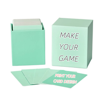 Personnalisé 300gsm bleu core famille vierge marque dubai or dollar joker royal plastique ange grand impression cartes à jouer à échanger