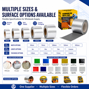 <span class=keywords><strong>Cinta</strong></span> de Sellado de Butilo Autoadhesiva para Techos ANTI Manufacture, <span class=keywords><strong>Cinta</strong></span> Impermeable de Aluminio para Techos, Venta al por Mayor - Product Image 2