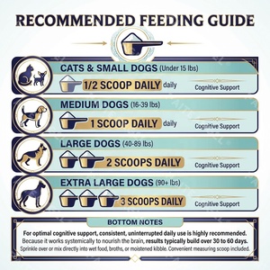 Suplemento Premium en Polvo para la Salud Cognitiva de Mascotas, con Ginkgo y DHA, para Perros y Gatos, Marca Privada OEM - Product Image 2