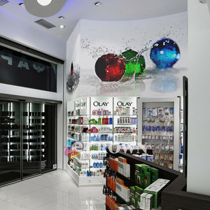 Pharmacy Shop Design Drugs Brush <strong>Display</strong> Pharmacy <strong>Led</strong> <strong>Lightings</strong> Shop Design for Small Shop Design OEM - Product Image 1