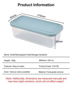 Nuevo Diseño, Forma Linda, Porta Snacks de Silicona para Niños, Libre de BPA, a Prueba de Fugas, Ecológico, Estuche para Guardar Frutas para Eventos Escolares - Product Image 2