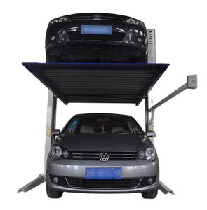 Pont élévateur hydraulique à deux colonnes de 2,3 tonnes pour stationnement automobile, construction métallique, certifié CE, garantie 5 ans - Product Image 1