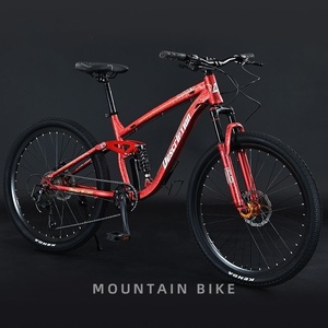 Bicicletas de Montaña OEM de <span class=keywords><strong>26</strong></span> y <span class=keywords><strong>27.5</strong></span> Pulgadas <span class=keywords><strong>con</strong></span> <span class=keywords><strong>Cuadro</strong></span> de Acero al Carbono, Velocidad Variable, Frenos de Disco, Horquilla de Suspensión Completa, Neumáticos Inflables y <span class=keywords><strong>Ruedas</strong></span> <span class=keywords><strong>con</strong></span> Radios - Product Image 4