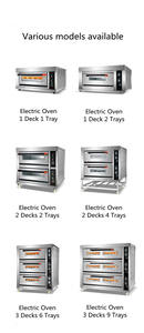 เครื่องทำขนมปังแบบสองชั้น4ถาดเตาอบไฟฟ้าพร้อมตัวควบคุมเครื่องมือ - Product Image 6