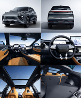 DONGFENG Conduite à droite SUV électrique Haute vitesse 500km Endurance Mini voiture de marque chinoise avec sièges en cuir Boîte de vitesses manuelle Adultes