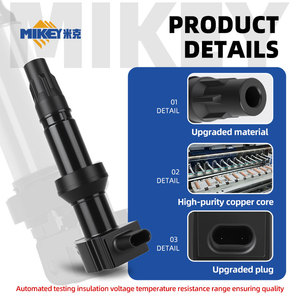 Bobina di Accensione MIKEY LX6E12A375BA per Ford <span class=keywords><strong>Kuga</strong></span> III 2.5 DFK D4 PHEV, Ricambio Auto di Alta Qualità per DQZ9141Z 1KR-FE - Product Image 2