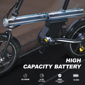 China Supplier Powerful Riding Smart Display 36v Lithium Battery 250w Brushless Motor Long Range Folding Bike A11 Folding - Product Image 4