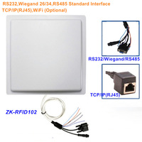 Lecteur de cartes RFID de contrôle d'accès 860-865Mhz >10m longue portée ISO18000 6C UHF Lecteur de portail RFID intégré