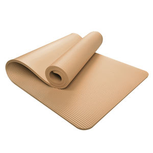Tapis de yoga personnalisé écologique NBR de 10mm d'épaisseur tapis de fitness épais pour l'entraînement à domicile - Product Image 1
