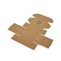 Boîte en carton ondulé personnalisable avec doublure intérieure imprimable - Couleur/taille personnalisée pour articles de mode, bijoux, cadeaux, envoi postal
