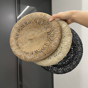 <span class=keywords><strong>Bonnet</strong></span> en <span class=keywords><strong>crochet</strong></span> personnalisé pour femmes <span class=keywords><strong>Bonnet</strong></span> béret en tricot fait à la main - Product Image 1