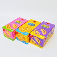 Vente en gros de biscuits sandwichs sains remplis de confiture-Snack nutritif avec garnitures aux fruits naturels