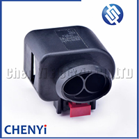 Connecteur Électronique Étanche 2 Broches pour Ventilateur Arrière de Pompe Automobile 5C6973752 5C6 973 752