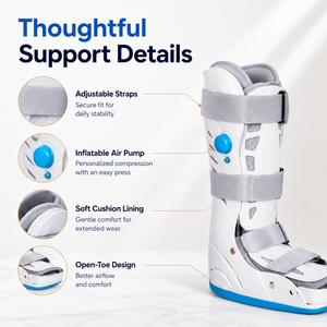 Botas Ortopédicas Estabilizadoras de Tobillo Careluck Lyjenny Short Air Walker <span class=keywords><strong>Ortholife</strong></span> - Product Image 3
