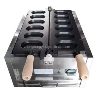 New Snack Machines Supplier Popular Fluffy <b>Waffle</b> <b>Maker</b> Machine 6 in 1 Korean Egg Bread <b>Maker</b> Large Capacity Easy Operate - Product Image 1