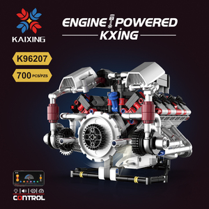 Kaiyu K96207 2025 New F40LM V8 Engine MOC <strong>Super</strong> Sports <strong>Car</strong> APP <strong>Model</strong> Puzzle Assembly Building Blocks Sets ABS Plastic 1:24 Scale - Product Image 2
