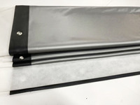 Écran de projection portable HEYU personnalisé avec œillets, tissu anti-reflet ALR 4K pour l'extérieur