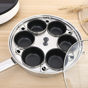 หม้อต้มไข่<span class=keywords><strong>ส</strong></span>แตนเลสพร้อมถ้วยแบบนอนสติ๊ก,กระทะต้ม<span class=keywords><strong>ไข่</strong></span>เข้า<span class=keywords><strong>ไมโครเวฟ</strong></span>ได้6ชิ้น - Product Image 2