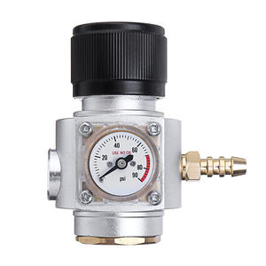 Mini régulateur de <span class=keywords><strong>gaz</strong></span> de CO2, 0-90psi, chargeur de fût avec Valve de dégagement pour Sodastream T21 * 4, fût de bière - Product Image 2