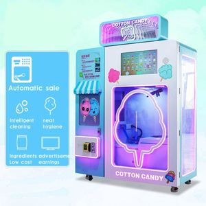 เครื่องทำสายไหมแฟนซีอัตโนมัติ NINIX Ninix-260422 แบบหยอดเหรียญ 220v สำหรับธุรกิจสวนสนุก - Product Image 1