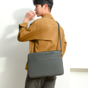 Bolsa de Mensajero Personalizada para Portátil, Multifuncional, para Oficina, con Correa para el Hombro, Apta para Computadora, Moderna, con Estampado - Product Image 1