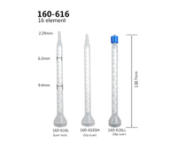 Chine nouveau produit TAH160-616L buse de mélangeur statique 7700834 tube de mélange de distribution en plastique