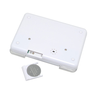 Kỹ thuật số Pill trường hợp 4 nhóm báo động hẹn giờ thuốc Trường hợp nhắc nhở báo động Hộp Thuốc Hộp lưu trữ y học với báo động - Product Image 5