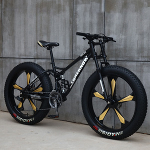 Vélo de montagne tout-terrain 26'' 4.0 à freins à disque en acier pour adulte, pneus larges, idéal pour la neige - Modèle 2025 - Product Image 3