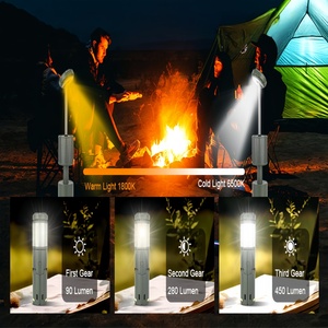 Luces de Camping para Exteriores <span class=keywords><strong>CZ</strong></span>, Linternas de Búsqueda Portátiles y Ajustables, Impermeables y Duraderas, Batería de Larga Duración, Personalizables - Product Image 6