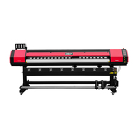 Impresora Plotter de 3.2m con Corte, Eco Solvente, de Escritorio, 720, 60cm, 120cm, Xp600, I3200, con Tres Funciones de Impresión Eco Solvente