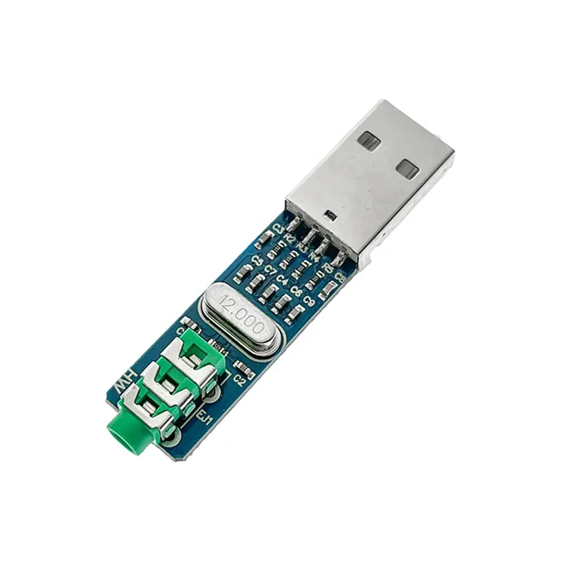 Mini USB Mini DAC Decoding Board PCM2704 Sound Card Analog Power Supply 5V Power Supply