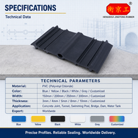 Bande/ceinture d'étanchéité en PVC imperméable, durable et écologique pour le scellement des joints de béton des tunnels, sous-sols, métros et murs de soutènement