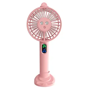 Outdoor Indoor Office Mini Fan Portable Handheld Water Bottle Usb Atomizing spray Rechargeable battery powered mist cooling fans